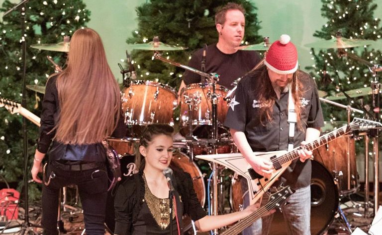 Artists performing during Christmas Jam 2014